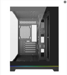 Popular Casing Computer Mid Tower High-Performance Computer Micro Atx Gaming Case Pc Case With 2 Sides-glass for Gamer