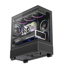 New Gaming PC Case ATX OEM Wholesale Mid Tower High Quality Computer Case With LCD Screen Motherboard