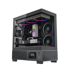 New Gaming PC Case ATX OEM Wholesale Mid Tower High Quality Computer Case With LCD Screen Motherboard