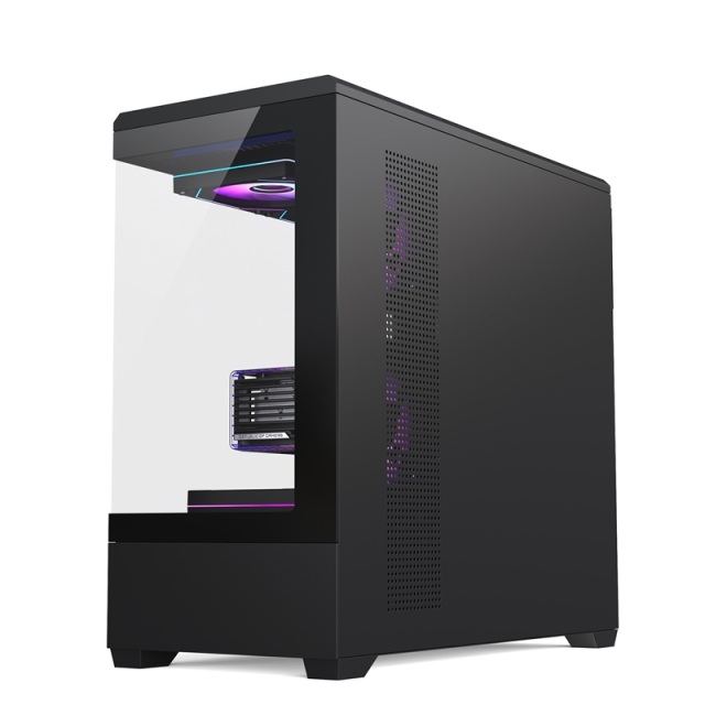 E-ATX Big Space Computer Case Sea View Large Size E-atx Pc case Tempered Glass Gaming case