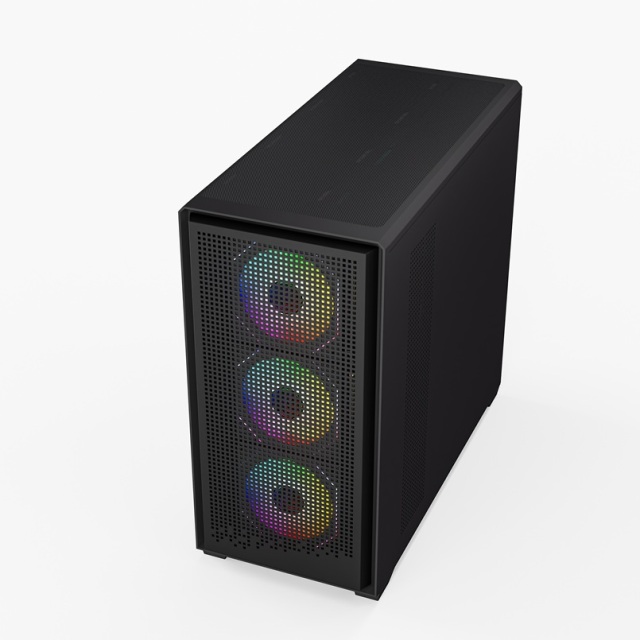 OEM Custom Brand Tempered Glass Case Gaming Pc Case E ATX Gaming Desktop Computer Case PC Cabinet Casing