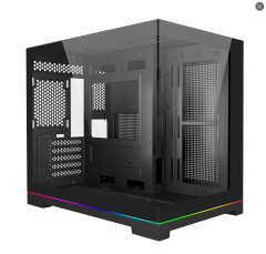 Popular Casing Computer Mid Tower High-Performance Computer Micro Atx Gaming Case Pc Case With 2 Sides-glass for Gamer