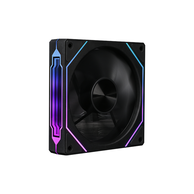 120mm Prism 4Pro RGB Fan with ARGB Sync High CFM Airflow 1.5mm-H2O Static Pressure Low Noise 10-26dBA for PC Build