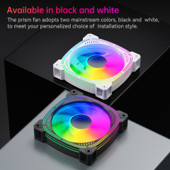ARGB Computer Case Fans With Adjustable RGB Lighting for Gaming and Professional PC Builds