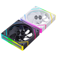 120mm ARGB LED Computer Case Fan 7Pro Gaming CPU Cooler Fluid Bearing 4pin Connector Radiator 20dBA 28CFM