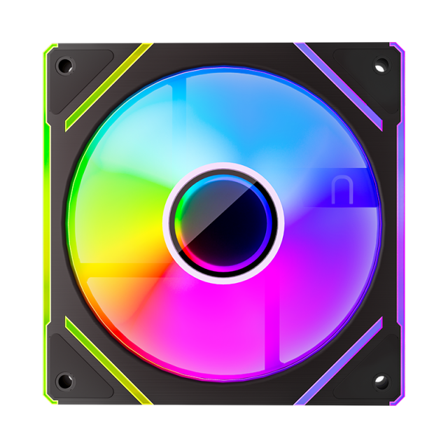 120mm ARGB LED Computer Case Fan 7Pro Gaming CPU Cooler Fluid Bearing 4pin Connector Radiator 20dBA 28CFM