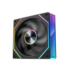 8PRO 12CM RGB Temperature-Controlled PWM Silent Fan High Airflow 5V 3-Pin ARGB Sync High-Rated CPU Cooling Case for PC