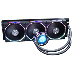 120mm ARGB Sync AIO CPU Liquid Cooler - 397mm Radiator, 55.2CFM Fan, for Intel LGA1700/1851 & AMD AM5/AM4