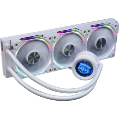 120mm ARGB Sync AIO CPU Liquid Cooler - 397mm Radiator, 55.2CFM Fan, for Intel LGA1700/1851 & AMD AM5/AM4