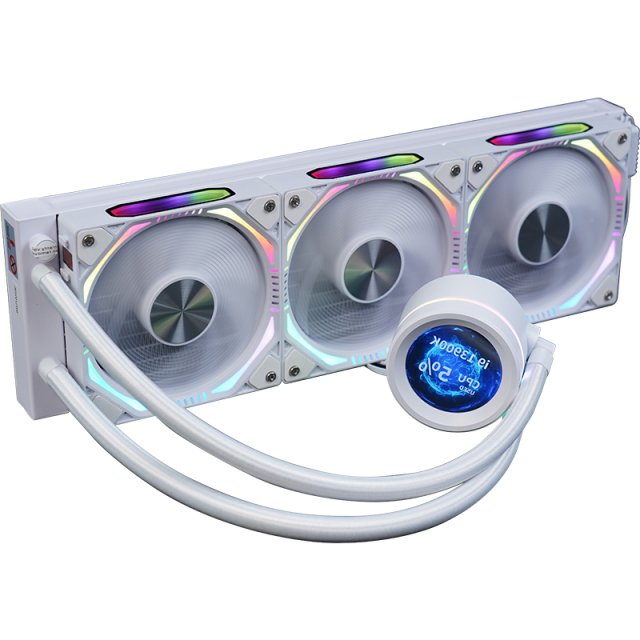 120mm ARGB Sync AIO CPU Liquid Cooler - 397mm Radiator, 55.2CFM Fan, for Intel LGA1700/1851 & AMD AM5/AM4