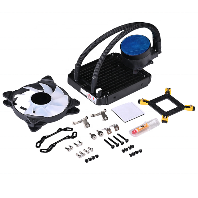 Factory Customized 360mm CPU Water Cooling with 5V ARGB PWM Cooling Liquid Aio Cooler Heatsink Cpu Copper Cooling Radiator 240