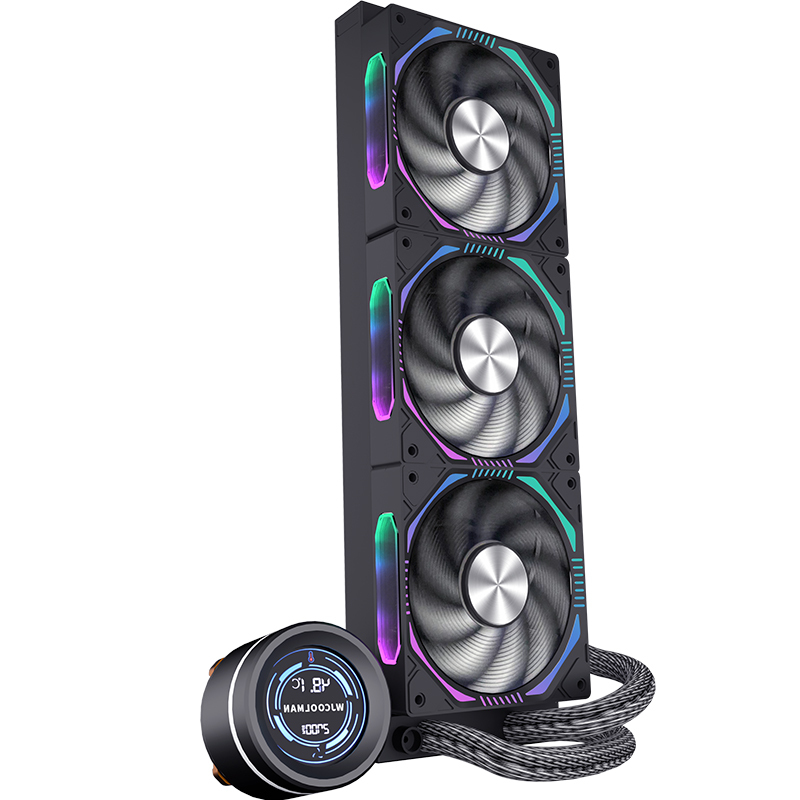 120mm ARGB Sync AIO CPU Liquid Cooler - 397mm Radiator, 55.2CFM Fan, for Intel LGA1700/1851 & AMD AM5/AM4