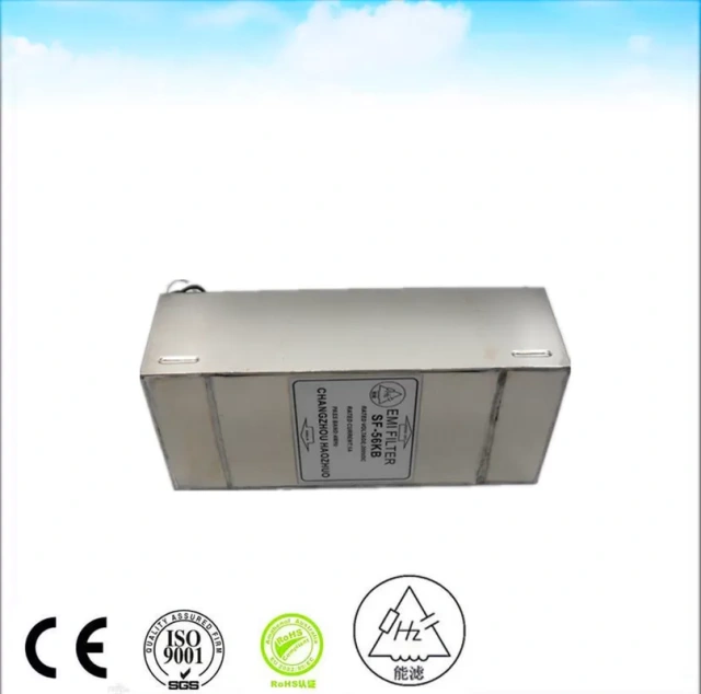 2 Lines 3A AC EMI Filter For Air Conditioning Rf Power Signal Line Filter