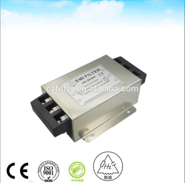 250VDC Surge Protector Ethernet Emi Rfi Suppression Filter