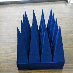 Electrical Microwave Rf Absorber Foam Pyramidal For EMC Testing Room And RF Box