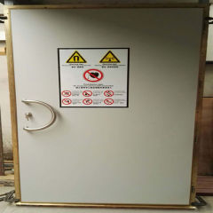 900x1900mm Galvanized Steel EMI RF Shielded Door For Faraday Cage high quality