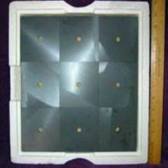 Radio Wave Semi Anechoic Chamber Ferrite Tile Absorber Sheets