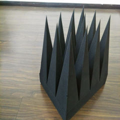 High Power RF Pyramid Absorber Foam Microwave Absorbing Materials
