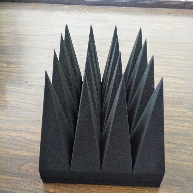 High Power RF Pyramid Absorber Foam Microwave Absorbing Materials