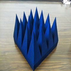 Flexible Foam Sheet Broadband Microwave Absorber rf shielding room emc anechoic chamber