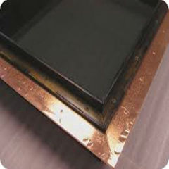 5mm Glass Rf Emi Shielding Window For Mri Shielding Room With Wire Mesh Inside