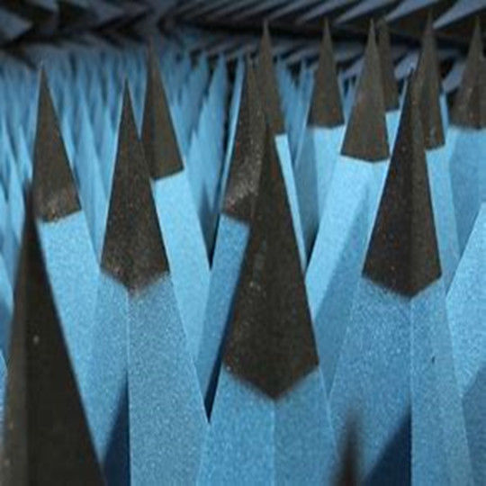 Carbon Polyurethane Rf Absorbing Foam Liner rf shielded room and emc anechoic chamber