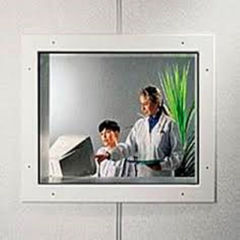 MRI magnetic shielded window for faraday cage