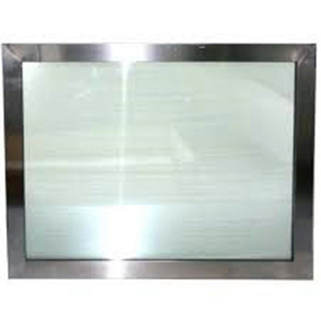 5mm Glass Rf Emi Shielding Window For Mri Shielding Room With Wire Mesh Inside