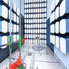 Semi Full Anechoic Room RF SHIELDING ROOM EMC ANECHOIC CHAMBER