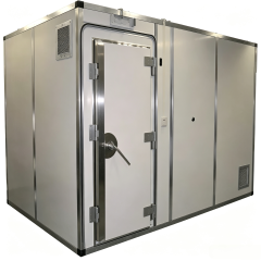 14 KHz To 18 GHz Radiology RF Shielding Room Mri Faraday Cage 1.2m*2m