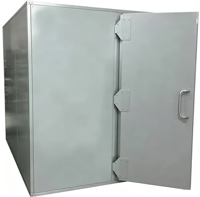 14 KHz To 18 GHz Radiology RF Shielding Room Mri Faraday Cage 1.2m*2m