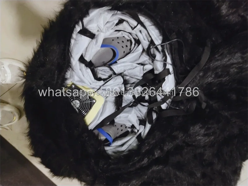 Realistic gorilla inflatable costume mascot animal King Kong giant inflatable dress costume