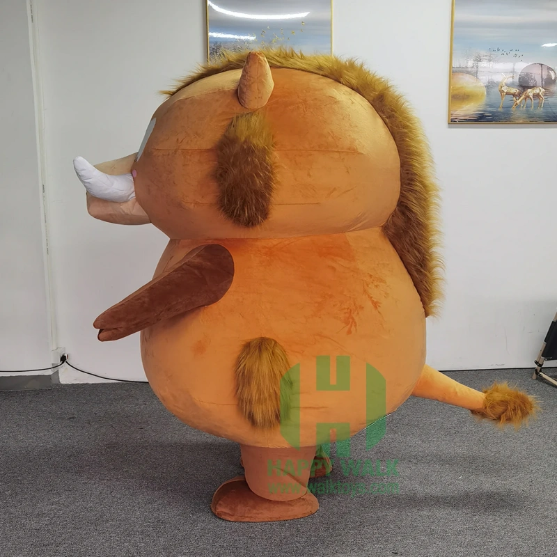 Factory products wild boar costumes cosplay party dressing 2m wild boar inflatable mascot costume