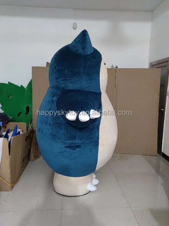 2 meter custom carnival Christmas custom inflatable mascot snorlax costume for adult