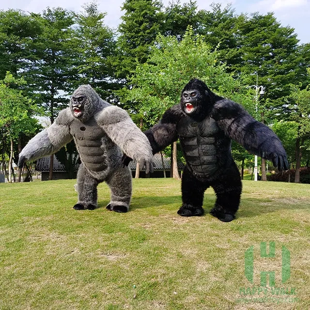 Inflatable Gorilla Mascot Costume 2.6m Monkey Gorilla Custom Anime Cosplay Mascotte Theme Fancy Dress Carnival