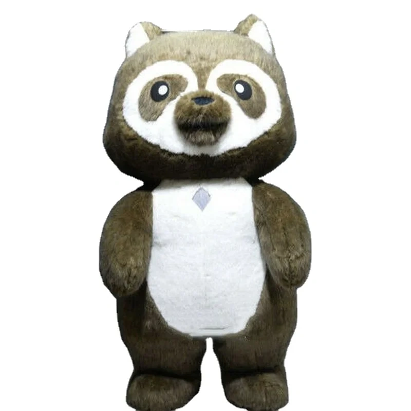 Raccoon Mascot Inflatable Fursuit customized  Costume Cosplay Costume Large Size 3m Furry Party Game Outfits Carnival Halloween