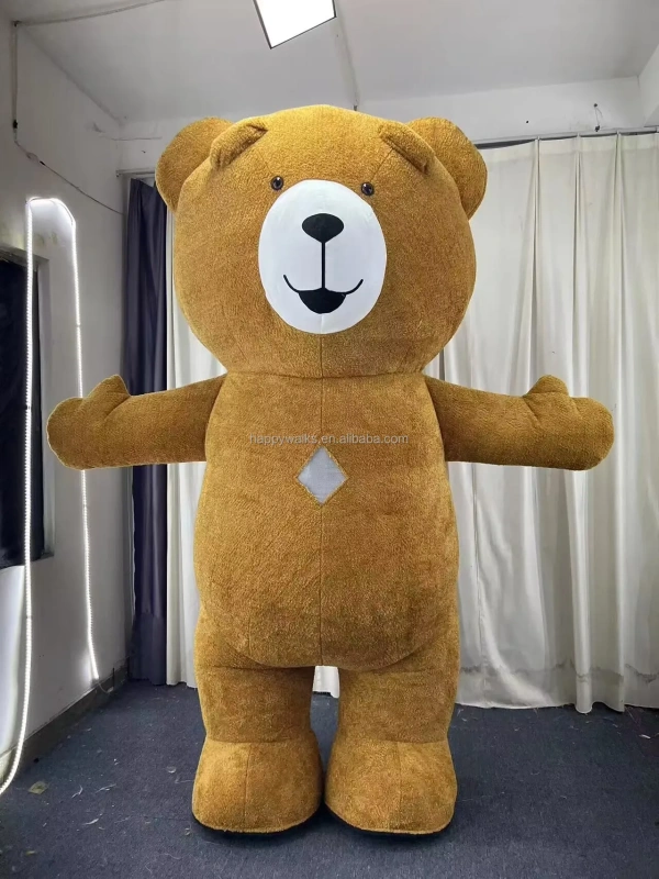 Customize Inflatable Teddy Bear colorful Inflatable Costume 2.6/2/3m Cosplay Costume Mascot teddy bear inflatable
