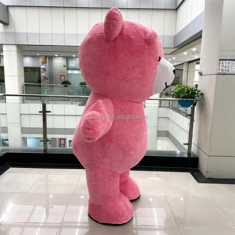 Teddy Bear Inflatable Mascot Costume Cosplay Party Game Dress Outfits Advertising Carnival Halloween For Adult