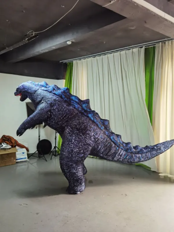 Customized adult Giant Walking inflatable godzilla costume tv & movie costumes mascot