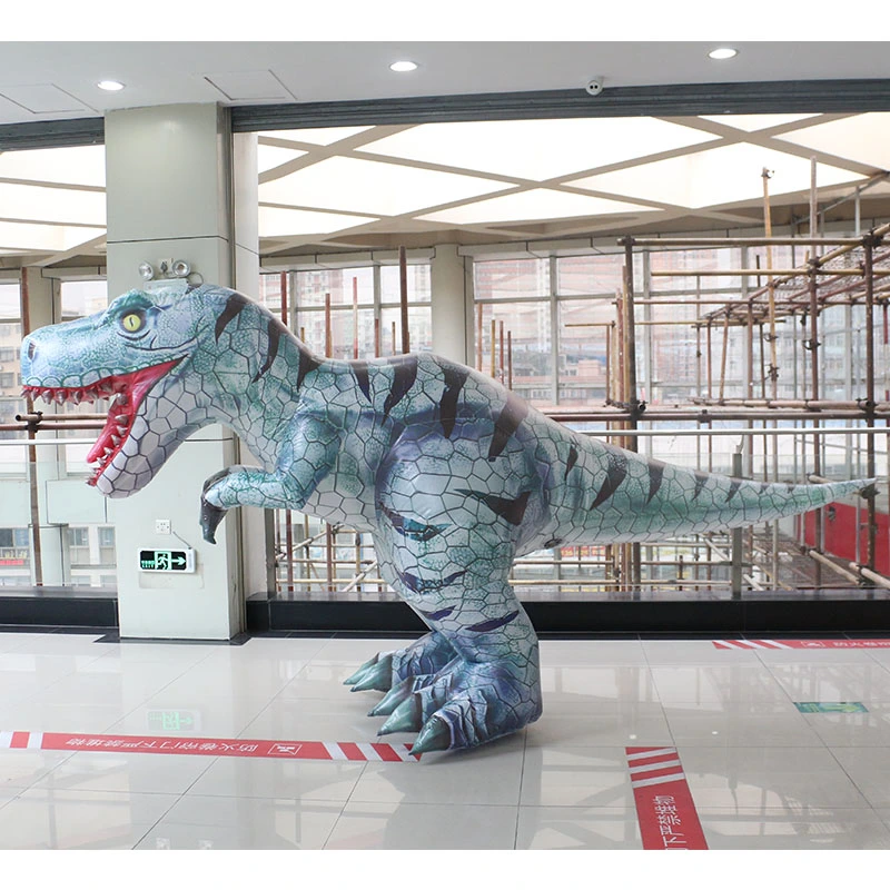 New arrival inflatable animal dinosaur costume adult  halloween  walking T-rex costume