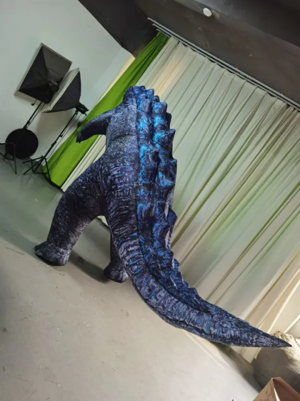 Customized adult Giant Walking inflatable godzilla costume tv & movie costumes mascot