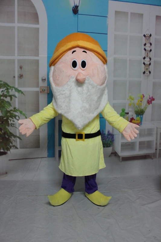 Happy Island character costume mascot adult seven dwarfs mascot costume for sale