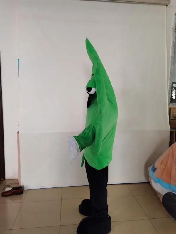 Custom made foam body ganja weed mascot costume for adult