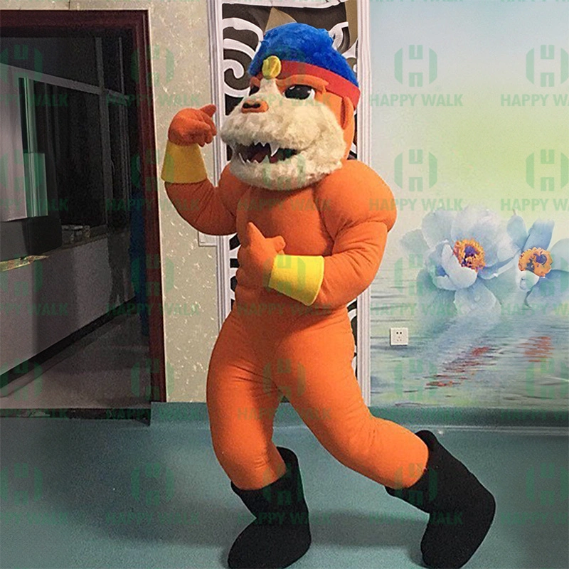 Custom made gorilla cartoon doll anime performance stage mascot costume