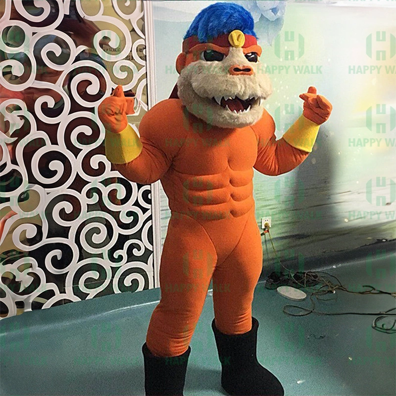 Custom made gorilla cartoon doll anime performance stage mascot costume