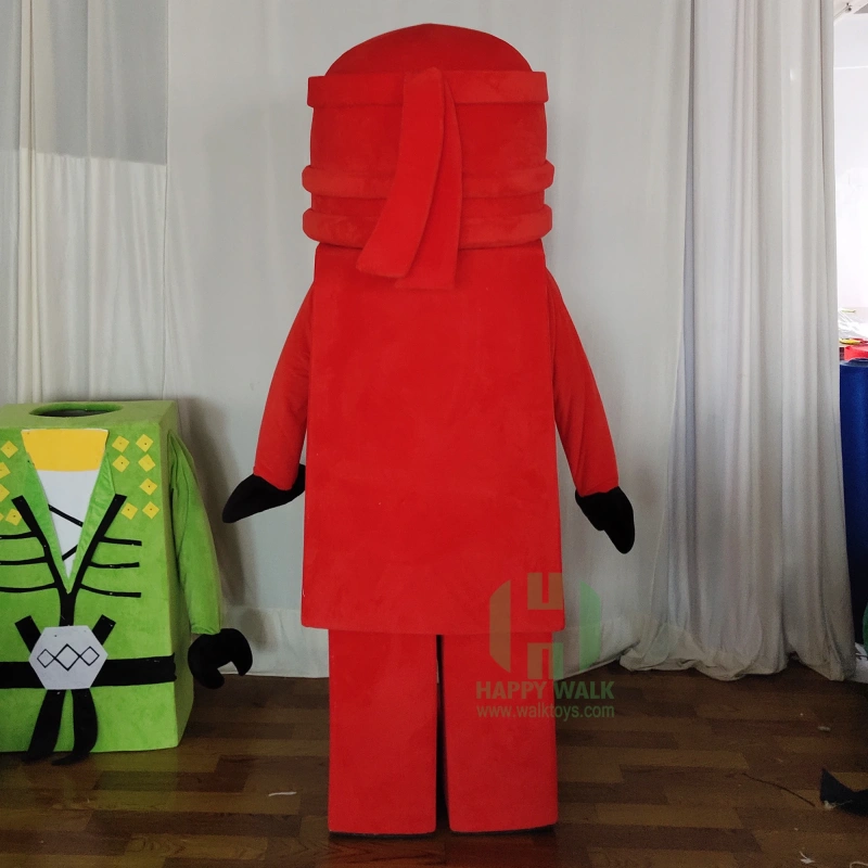 CE Ninja Robot Mascot Costume XXL Plush EVA Fancy Dress Party Character Cosplay for Adults for Halloween Carnival Festivals