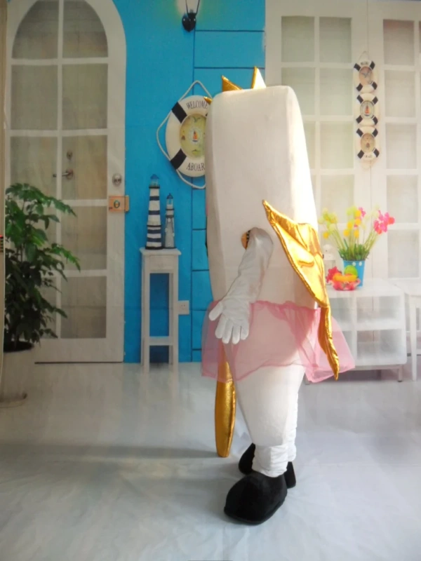 Custom Teeth fashion design oem cheap character cute plush promotion advertising cartoon animal mascots costumes