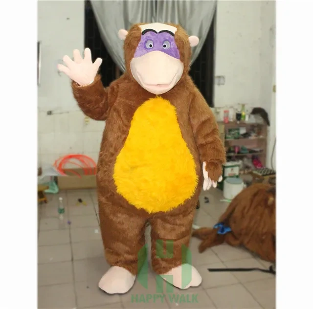 King Kong Professional Custom mascot Costumes Design Animal Mascot Costume for sale