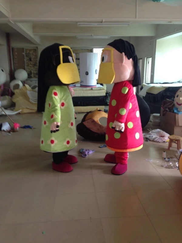 Factory price Adult EVA plush Arab People Arabic Muslim Mascot Costume For sale