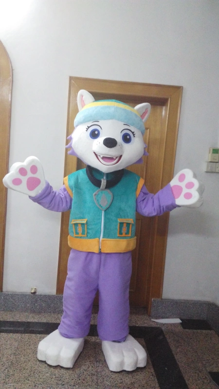 Adult EVA plush Paw patrol dog Mascot Costume For Halloween Birthday Party Performance